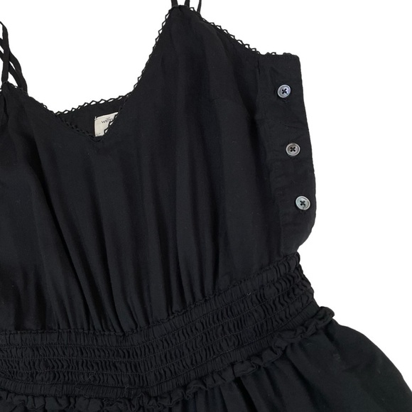 Wilfred Aritzia Irene La Boheme Black Wide Leg Jumpsuit - Picture 8 of 16